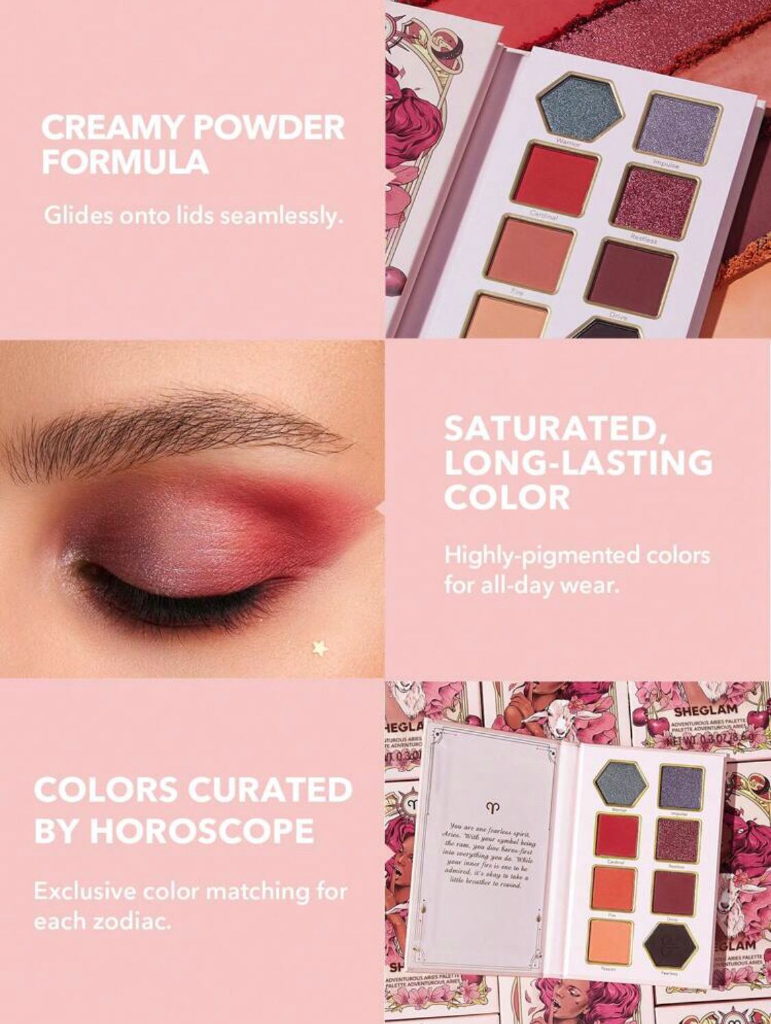 SHEGLAM Adventurous Aries Eyeshadow Palette