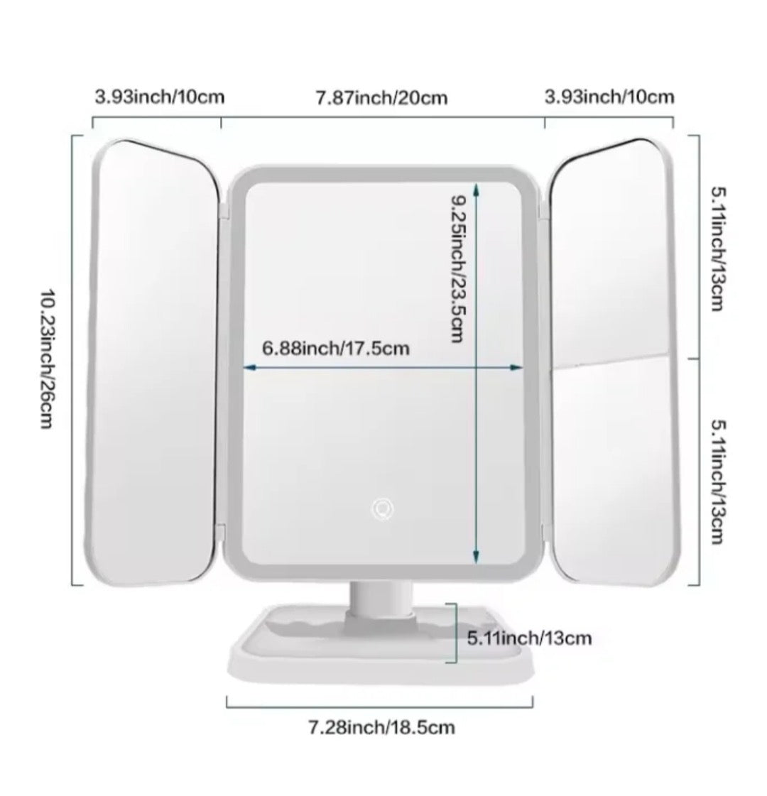 Smart LED Makeup Mirror